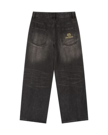 Vintage Wash Heavyweight Denim Jeans